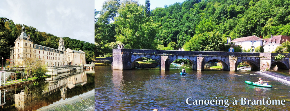 Canoeing a Brantome