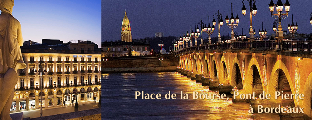 Bordeaux en nuit